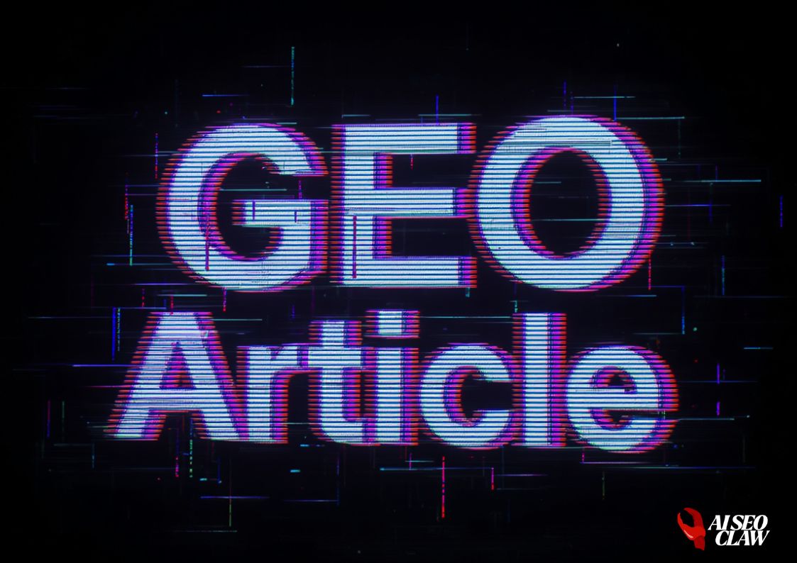 AI行銷教學:GEO內容寫作模板：打造高信任度與高引用率的文章